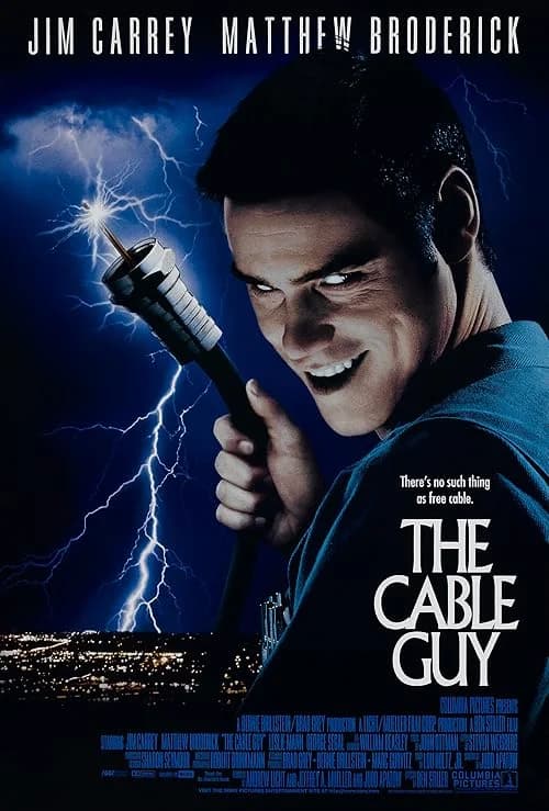 The Cable Guy film posteri