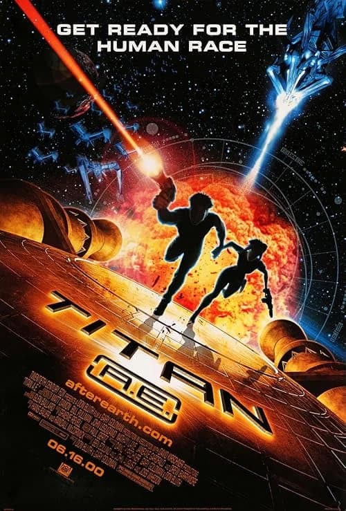 Titan A.E. film posteri
