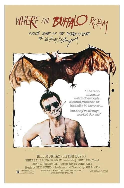 Where the Buffalo Roam film posteri