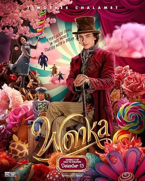 Wonka film posteri