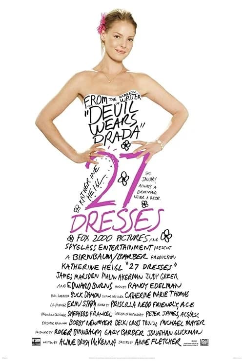 27 Dresses film posteri
