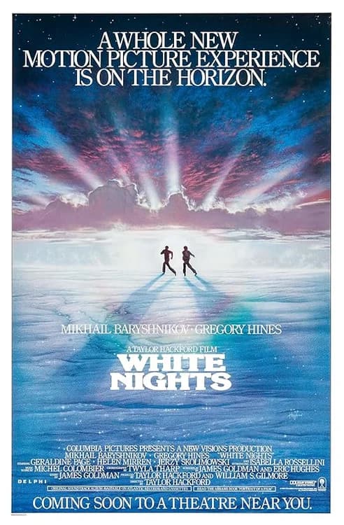 White Nights film posteri